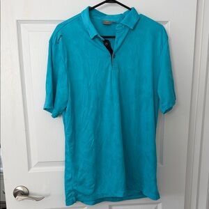 Ping Turquoise Golf Shirt